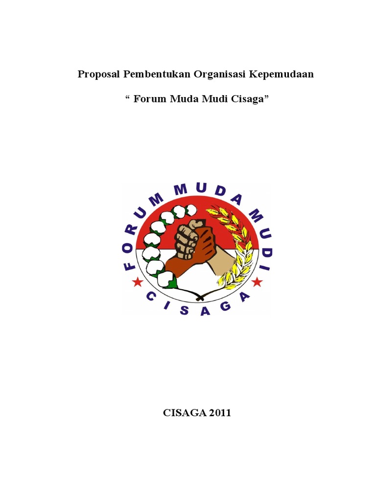 Proposal Pembentukan Organisasi Pemuda Forum Muda Mudi Cisaga