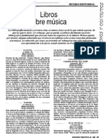 Libros de Música