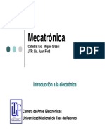 Mecatronica - Introducción A La Electrónica