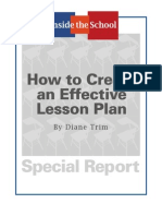 How To Create Effective Lesson Plan
