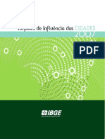 IBGE - Regioes de Influência Das Cidades (2007)