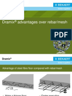 Dramix Advantages Over Rebar/mesh