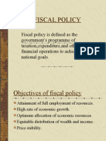 Fiscal Policy