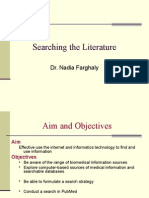 Searching The Literature