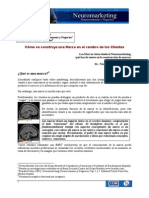 Cómo se construye una Marca en el cerebro