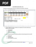 Test Teorico de Excel 2007 No 1