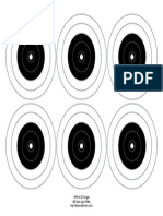 NRA A-32 Target (50 Foot Light Rifle)