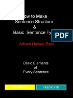 How to Make Sentence Structure