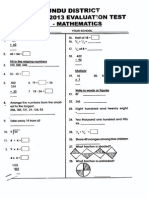 Std 3 Mathematics