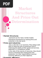 Market Structures and Price Out Determination