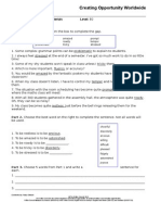 EFT3 (B2) Vocab Module 9 Teachers