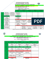 Horarios Ingenieria de Sistemas 2015-0