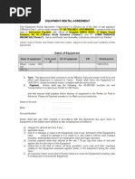 Generator Rental Agreement | PDF | Lease | Bankruptcy