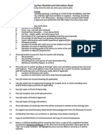 Building Permit Checklist 