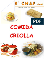 Libro de Comida Criolla