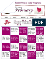 Feb 2010 Daily Activity Calendar