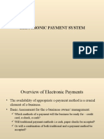 14756865 Electronic Payment Systems