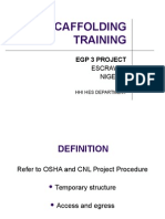 Scaffolding Training: Egp 3 Project
