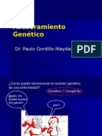 Asesoramiento Genético DR GORDILLO 2014