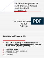 Diabetes Mellitus