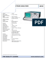 Metravi: Spectrum Analyzer