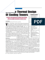 Cooling Tower Deign Guidelines and Procedure