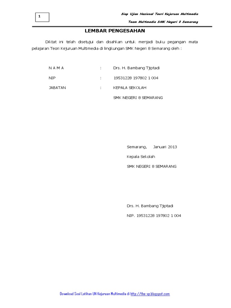 Kunci Jawaban Kumpulan Soal Un Teori Kejuruan Multimedia 2013 2014 Lengkap