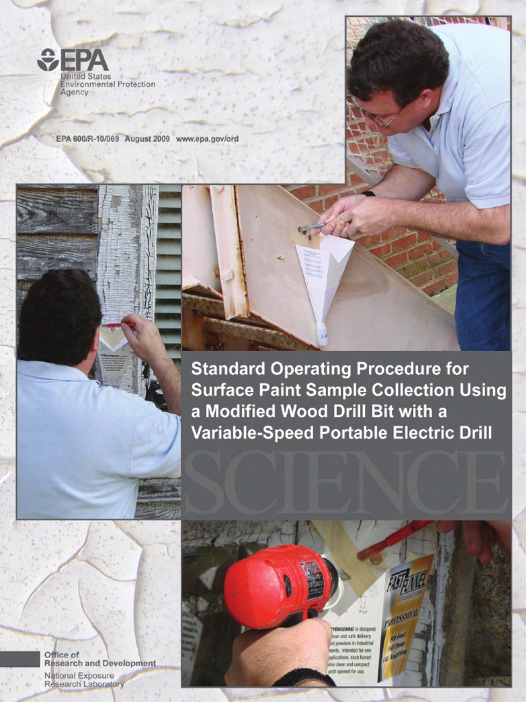 SOP for Paint Sampling Methods | PDF | Paint | Drill