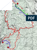 Mappa percorso enduro dei gufi 2015