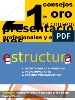 21 Reglas Para Conseguir Presentaciones Profesionales