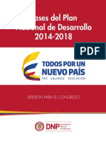 PND 2014-2018 Todos Por Un Nuevo País