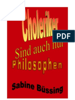 Choleriker Sind Auch Nur Philosophen