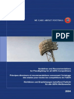 Indrumari Si Recomandari PT Iluminatul Artificial Pe Stadioane PT Toate Competitiile UEFA