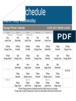 Springschedulecalendar