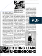 Detecting Leaks Underground