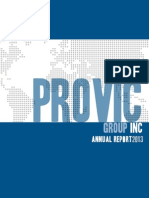 Provic Annual Report 2013