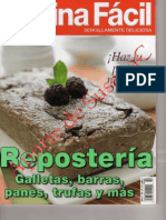 Cocina Facil - Reposteria, Galletas, Barras, Panes