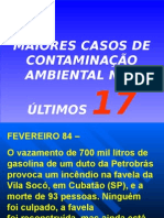 Casos de Poluição Ambiental