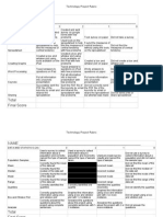 Technology Project Rubric