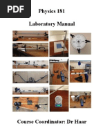 PHYS181 Lab Manual Spring 2015