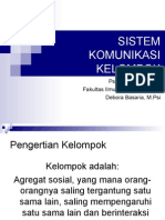 Sistem Komunikasi Kelompok