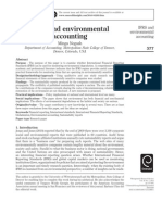 IFRS and Environmental Accounting