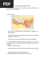 Fichas de Apoio HGP 5º Ano Muçulmanos
