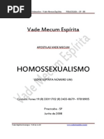 Vade Mecum Espírita - Homossexualismo (Luiz Pessoa Guimarães)