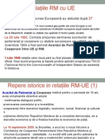 Istoria Relatiilor UE-MD