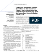 Condensation & Evaporation Processes in Micropipes