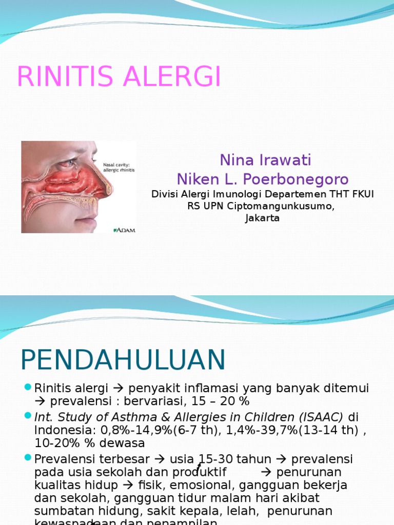 Terapi dan Diagnosa Rinitis Alergi | PDF | Kesehatan Holistik