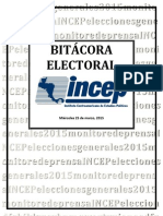 Bitácora ElECTORAL 2015