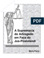 00310 - A Supremacia do Advogado em Face do Jus-Postulandi.pdf