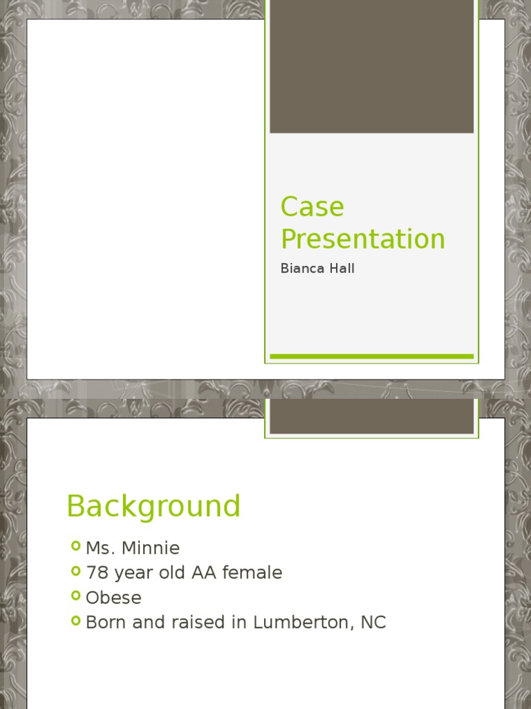 Case Presentation | PDF